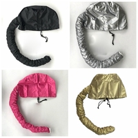 Bonnet de séchage rapide pour salon de coiffure, grande taille, en polyester, accessoire pour sèche-cheveux
