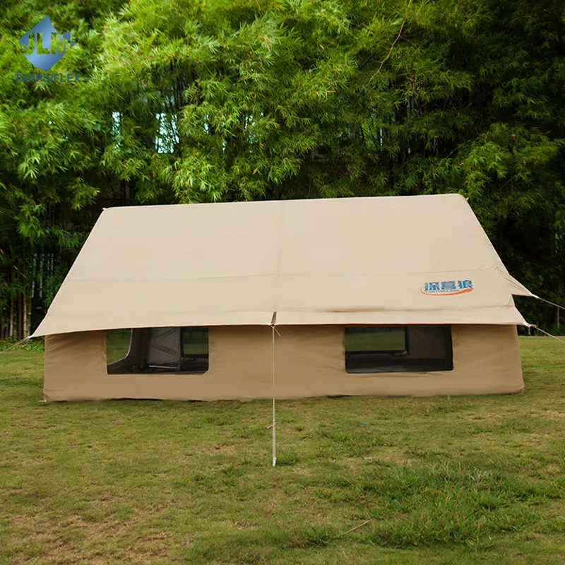 GINLOE new inflatable camping tube tent outdoor air tpu PVC tentes pour evenements en plein air