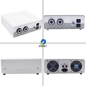 EUR Vet <span class=keywords><strong>Halogen</strong></span> hai lỗ nội soi sợi quang nguồn ánh sáng lạnh/nguồn ánh sáng Cáp Ent kính hiển vi kiểm tra nguồn ánh sáng - Product Image 3