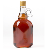Botol Kaca Sirup Maple dengan Tutup 250ml 500ml 750ml