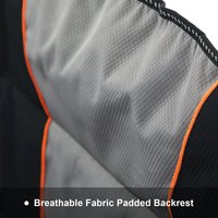 Chaise pliante de Camping rembourrée surdimensionnée en tissu Oxford confortable avec porte-gobelet chaises de plage de pelouse de soutien robustes pour adultes