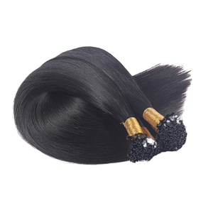 Extensiones de Cabello Vietnamita con Queratina Pre-Adherida en Punta V, Cabello Humano Remy Liso de Una Sola Capa, Producto de Belleza de Alta Calidad - Product Image 1