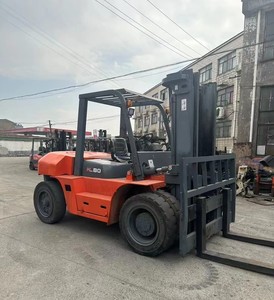 Venta caliente Nuevo Original <span class=keywords><strong>8t</strong></span> Tipo sentado Camión de alcance eléctrico Carretilla elevadora eléctrica CPD80 con precio de fábrica en stock - Product Image 2