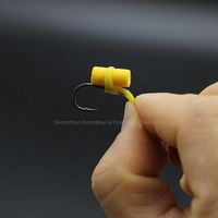 1 Kit de pêche à la carpe européen avec montage suspendu, leurre flottant pop-up, canne en mousse plastique de 6 mm et alignement ZIG RIG