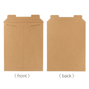 Bán Trực Tiếp Từ Nhà Máy Bao Bì Giấy Kraft Màu Nâu Gợn Sóng Cứng Nhắc Tái Chế Thân Thiện Với Môi Trường Bao Bì Bằng Bìa Cứng Bao Thư Có Đệm - Product Image 3