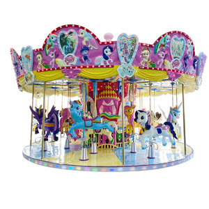 Al Aire Libre portátil escuela inflable Metal remolque montado atracciones autocontrol fibra <span class=keywords><strong>de</strong></span> vidrio Funfair avión carrusel <span class=keywords><strong>caballos</strong></span> - Product Image 1