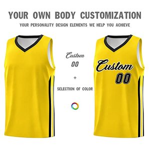 Personnalisé votre propre chemise de sport imprimé personnalisé équipe nom numéro Logo grande taille maillot de basket-ball pour hommes jeunes - Product Image 3