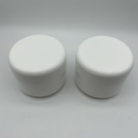 200g 250g double paroi blanc rond écologique recyclé vide PP pot en plastique