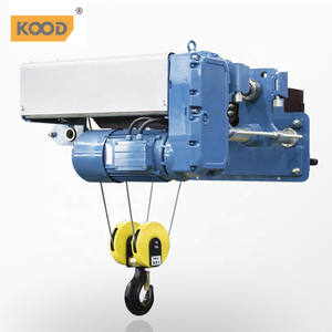 Tali kawat listrik ruang depan rendah gaya Eropa barang angkat dengan roda gigi 1 Ton & 2 Ton disediakan 3 fase 380V 50hz - Product Image 5