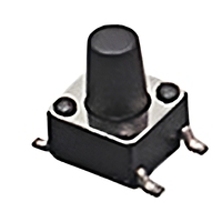 Interrupteur tactile SMD VAOHM VA-TSP4SB-S6H 6 mm x 6 mm x 6,0 mm (1 sac/1000 pièces)