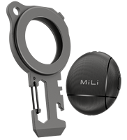 Dispositivo Rastreador Multiherramienta Antipérdida MiLi Duo, Etiqueta GPS Inteligente con Localizador de Llaves, Alarma, Rastreo de Ubicación, Mini Localizador de Plástico para Niños