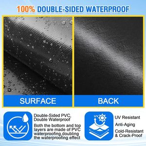 Funda Protectora Reforzada OBD para Embarcaciones de Tres Puestos, Casco en Forma de V, Resistente al Agua, Remolcable, Nueva Funda de Repuesto - Product Image 2