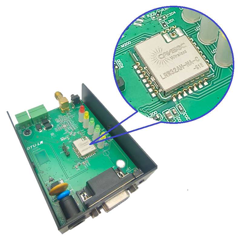 DTU Data Transfer Unit data RS232 RS485 serial port LoRa communication protocol customized product