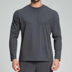 Nuovi Stili 2026: T-shirt Sportiva da <span class=keywords><strong>Uomo</strong></span> a Maniche Lunghe, 100% Poliestere, Traspirante, Asciugatura Rapida, Collo Tondo, per Allenamento e <span class=keywords><strong>Tennis</strong></span> - Product Image 3