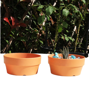 Macetas Redondas de Plástico para Suculentas, con Drenaje, Contenedor Pequeño para Plantas, Ecológico, para Centros Comerciales - Product Image 1