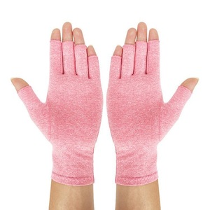 Compression Fingerless Wrist Support Gloves for Anti-Arthritis <strong>Rheumatoid</strong> <strong>Pain</strong> <strong>Relief</strong> and Lymphedema Hand Gloves - Product Image 6