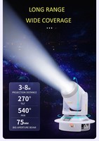 Vente chaude 2024 boîte de nuit dj scène led lumières plafond encastré 100w led tête mobile spot mobile led super faisceau 100w
