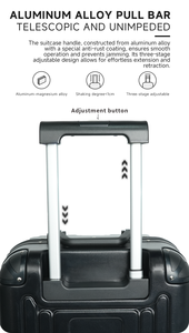 Nouvelle <span class=keywords><strong>valise</strong></span> changeante <span class=keywords><strong>d</strong></span>'image intelligente avec affichage de lumière LED bluetooth cadre en aluminium bagages de voyage 20 pouces <span class=keywords><strong>valise</strong></span> à main - Product Image 5