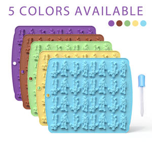 แม่พิมพ์ซิลิโคนรูปหัวกะโหลกฮาโลวีน สำหรับทำช็อกโกแลต ขนมฮาโลวีน เรซิ่น ฟองดองท์ ตกแต่งเค้ก และอุปกรณ์ทำขนม - Product Image 2