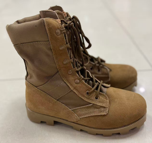 Definite Outdoor Sports Tactical <b>Boots</b> TSB910Jungle Men Coyote Brown Panama Rubber Outsole Multi Terrains Jungle Breathable - Product Image 6