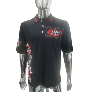 Sublimazione in cotone 100% su misura a secco per Polo da uomo estate ODM t-shirt da lavoro con Logo ricamato Golf - Product Image 1