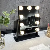 Amazon Hot Selling 360 Swivel Flexibele Zwanenhals Make-Up Spiegel 10X Vergroting Cosmetische Spiegel
