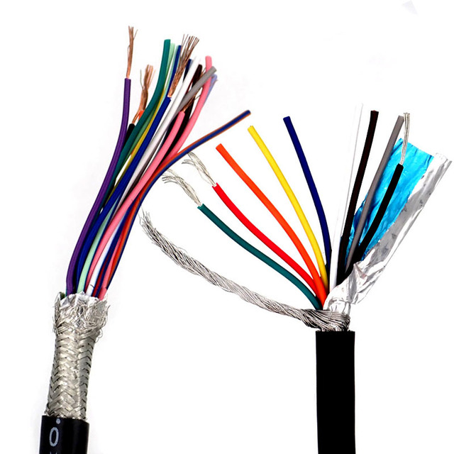 High Quality UL2851 Multiple-core Cable 22AWG 24AWG 26AWG 28AWG Flexible Shielded Electrical Cable