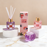 Diffuseur de parfum de luxe aux fruits 120 ml, diffuseur d'arômes pour la maison, désodorisant longue durée pour chambre et salle de bain