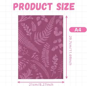 ชุดกระดาษพิมพ์ลายพระอาทิตย์คละสีแบบทำมือกระดาษไซยาโนไทป์เปิดใช้งานด้วยแสงอาทิตย์ศิลปะกระดาษงานฝีมือโครงการ DIY - Product Image 2