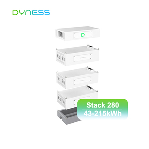 แบตเตอรี่แบบติดตั้งบนชั้นวาง STACK280 LiFePO4 43kWh~215.04kWh 280Ah 51.2V สำหรับเก็บพลังงานแสงอาทิตย์สำหรับที่อยู่อาศัยและธุรกิจขนาดเล็ก - Product Image 3