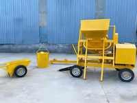 Bétonnière portable 350L 700L avec godet, mélangeur de ciment industriel pour projets de construction – Vente directe usine