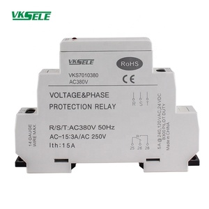 Rơle Bảo Vệ Điện Áp Ba Pha VKS7010 Công Tắc Rơ Le Hẹn Giờ 220V 380V 415V 440V - Product Image 4