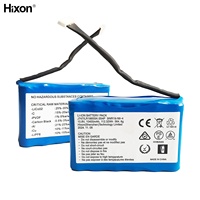 Paquete de Baterías de Litio de Estado Sólido Hixon J747/LR1865SK-3S4P 10.8V 10400mAh 112.32Wh Repuesto para Amplificador de Guitarra