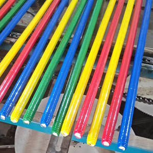 Artículos para el Hogar, Productos de Limpieza, Palos de Madera para Escobas y Recogedores, Palo de Escoba de Madera con Recubrimiento de PVC - Product Image 3