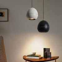 Luminaire suspendu ovale en aluminium réglable, long lustre avec LED à intensité variable pour chambre à coucher, salon, salle à manger