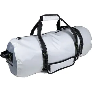 Waterproof Duffle Bag Large Rugged Airtight Floating Submersible Drybag with Zippered Closure