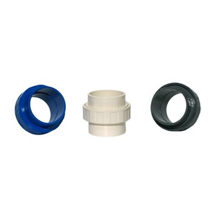 Accesorios de Tubería de PVC de 20 mm de Diámetro, Modelo de Unión en Vivo para Sistemas de Suministro y Drenaje de Agua - Product Image 4