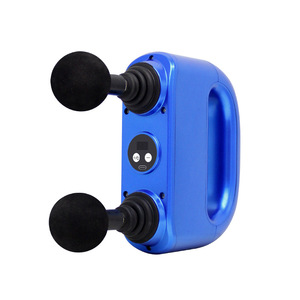 ปืนนวดขนาดเล็ก 2600 มิลลิแอมป์มอเตอร์ไร้แปรงถ่าน 12 ระดับความเร็ว ชาร์จ USB ได้ พร้อมหัวนวด 5 แบบ สำหรับบรรเทาอาการปวดกล้ามเนื้อและฟิตเนส - Product Image 3