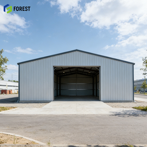 อาคารเหล็กสำเร็จรูป โชว์รูมรถยนต์ โรงเก็บของเกษตรกรรมแข็งแรงทนทาน ขนาด 24x90x9 เมตร ห้างสรรพสินค้า โครงสร้างเหล็กน้ำหนักเบา แข็งแรงสูง - Product Image 1