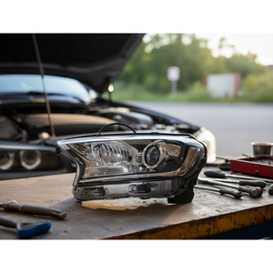 Faro Halógeno para Ford Ranger 2017-2021, Lado Izquierdo, Repuesto Nuevo, Sistema de Iluminación Automotriz de 12V - Product Image 1