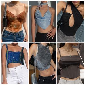 XZSクリアランス女性服卸売カジュアルドレスTシャツ混合包装ランダム配送ストック - Product Image 2