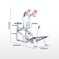 Entraînement de force amincissant la machine multifonctionnelle de Smith d'équipement de forme physique de gymnase pour des femmes