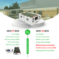 Kits de boîtier de batterie Lifepo4 Xiho V2 51.2V 48V 16S1P 314Ah 280Ah pour pack de batterie lithium-ion 15kWh avec BMS JK PACE