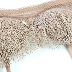 Ladies <b>Sexy</b> and Comfortable Lace Floral Push-Up Breathable Bra with Adjusted Straps and Panties <b>Set</b> - Product Image 5