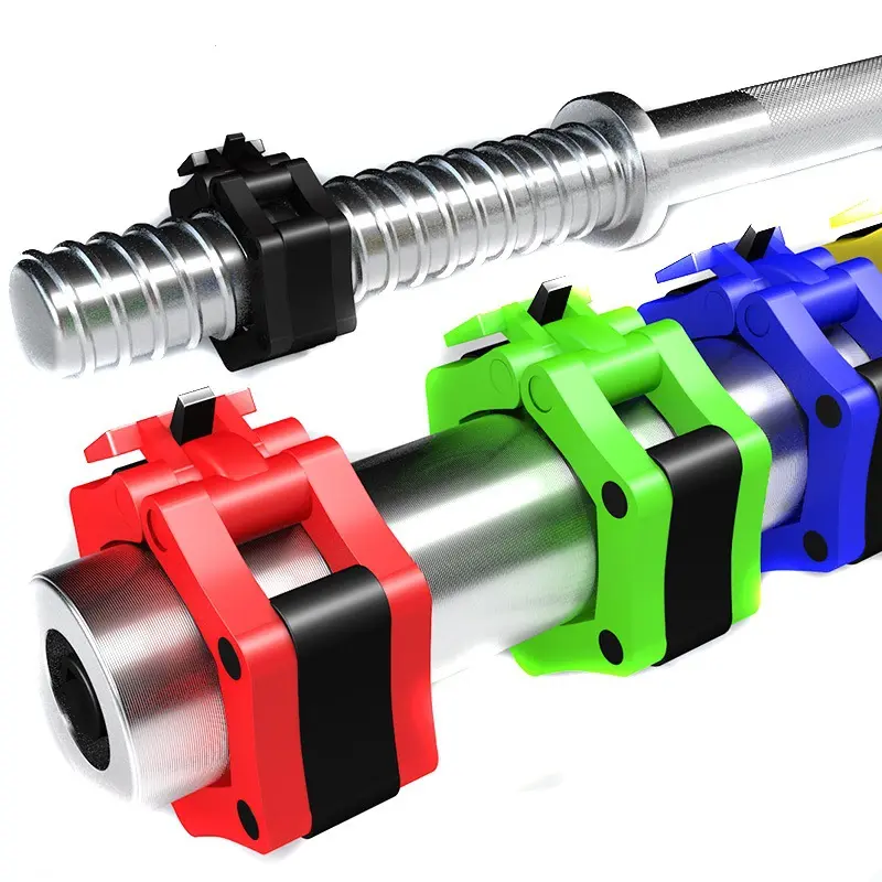 Customize Color Heavy Duty PRO Quick Release Locking 2" Size Barbell Clamp Collar For Training