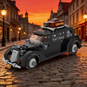 Funbuild MOC-241094 Le Coffret de Blocs de Construction de Voiture Classique La <span class=keywords><strong>Famille</strong></span> <span class=keywords><strong>Addams</strong></span> - Product Image 5