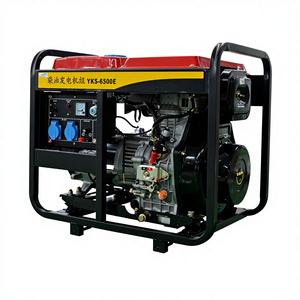 גנרטור דיזל שקט 5 קילוואט, חד פאזי, 230 וולט, 50/60 הרץ, קל להזזה, מתאים לעבודה בבית, באתר בנייה, סדנה, אספקת חשמל חיצונית - Product Image 2