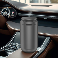 Diffuseur d'air pour voiture en métal M22, diffuseur de parfum portable sans eau, USB