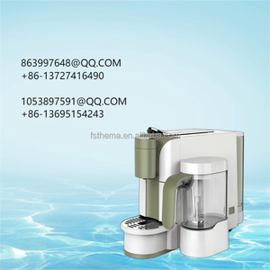 Thema Factory Nuevo diseño 2 en 1 Espresso Cappuccino Cápsula para hacer cápsulas Máquina de café con tanque de <span class=keywords><strong>leche</strong></span> - Product Image 2