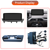 Système d'autoradio Android de 10.25 pouces pour Mazda CX-9 2016-2021 unité principale multimédia lecteur de voiture de Navigation GPS